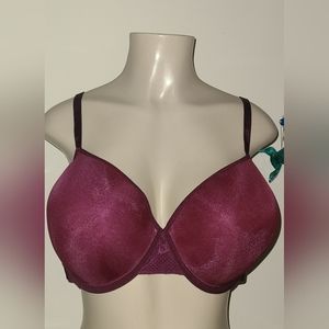 *SOLD* TellTale 40DD Spacer Modern Coverage Wicked Plum Bra